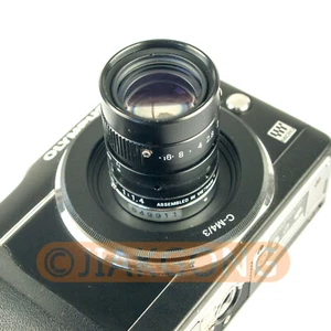 C mount Lens to Micro 4/3 M4/3 adapter OLYMPUS E-M5 PL3 P3 PM1 Panasonic GX1 GF5 - Picture 1 of 3