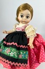 Madame Alexander  International Doll Yugoslavia 589 Vintage with Kaiser Stand