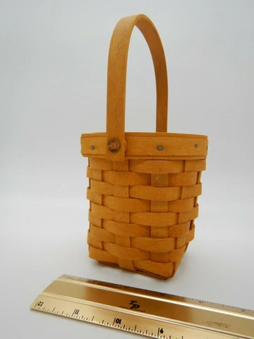 Longaberger 2002 American Cancer Society Horizon of Hope Basket With Protector Cover
