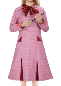 Girls Harry Potter Cosplay Dolores Umbridge Costume Outfits Halloween Book Week - Picture 1 of 4