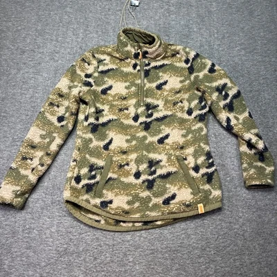 SHE OUTDOOR Pullover Camo Fleece Womens XS Half Zip Hunting Outdoor Hiking - Image 1 of 4
