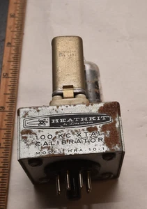 HEATHKIT HRA-10-1 --- 100KC XTAL CALIBRATOR for shortwave tube radio UNTESTED - Bild 1 von 4