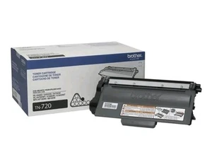 Brother Original OEM TN720 schwarze Tonerkassette, Standard - kostenloser Versand - Bild 1 von 4