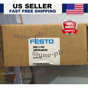 US FREE TAX New FESTO DRD-1-F03 189781 Actuator Quality Assurance #YP1 - Picture 1 of 6