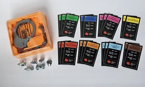 Monopoly Cheaters Edition Ersatzteile - Handschellen, 6 Spielmarken, 21 Urkunden - Bild 1 von 7