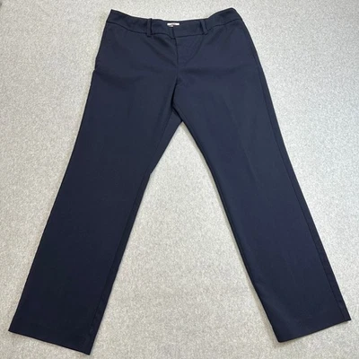 Merona Pants Womens Size 16 Navy Classic Fit Stretch Extensible Career Corpcore - Image 1 of 4