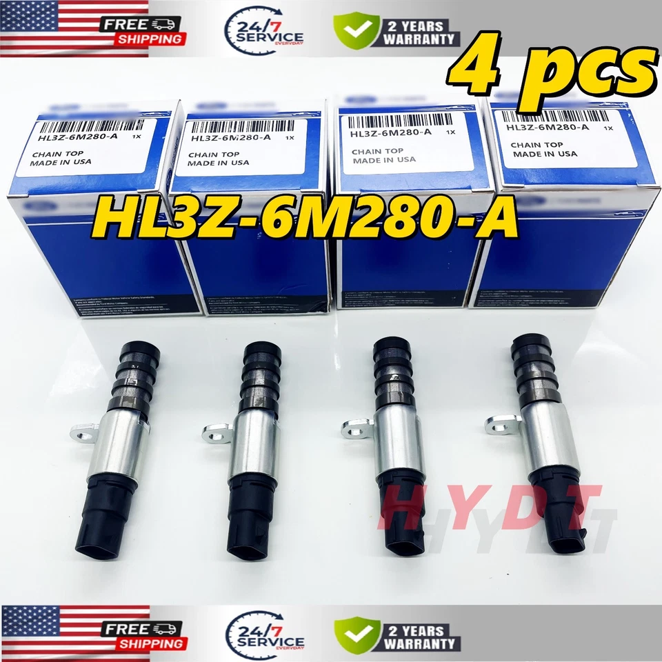 NUEVO Solenoides de control VCT de distribución de árbol de levas variable para Ford F-150 17-24 - CUATRO 4 Foto 1 de 4
