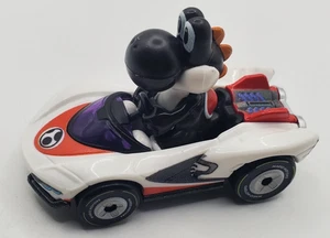 Hot Wheels Mario Kart Black Yoshi Die Cast Car 2019 Mattel Loose - GJH58 - Picture 1 of 6