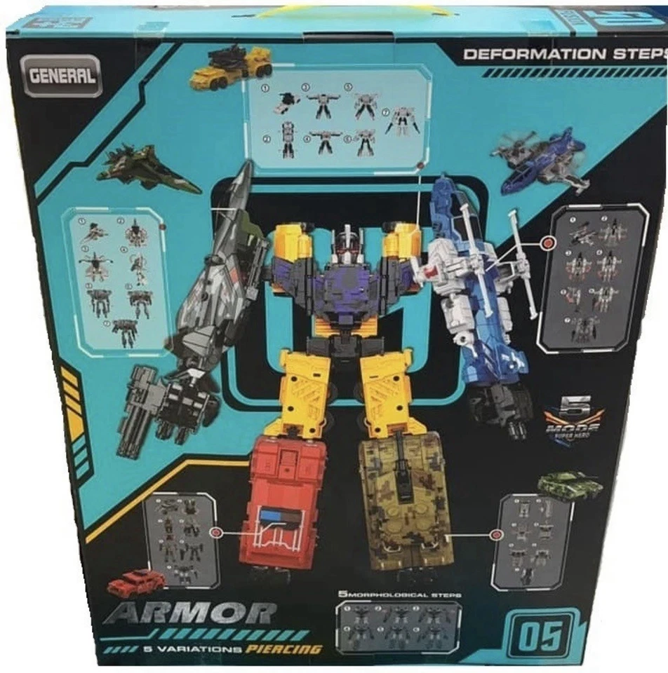 Armadura Mecánica Fusionada Deformación Variante Bruticus G2 Transformers Gran Tamaño KO Foto 1 de 4