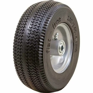 Marathon 00026P Flat Free Sawtooth All Purpose Utility Tire on Rim 2.80/2.50-4 - Picture 1 of 4