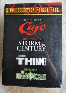 NEW STEPHEN KING COLLECTION FRIGHT PACK 4 DISC DVD SET BRAND NEW B6 - Bild 1 von 6