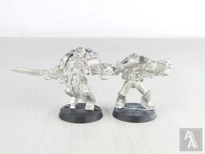 (7221) 2x Strike Knights Metal Grey Knights Space Marines 40k Warhammer - Picture 1 of 2