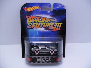 2015 Hot Wheels HW Retro Culture BTTF Back to the Future Time Machine 1955 Car - Picture 1 of 3