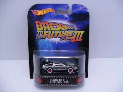 2015 Hot Wheels HW Retro Culture BTTF Back to the Future Time Machine 1955 Car - Image 1 of 3