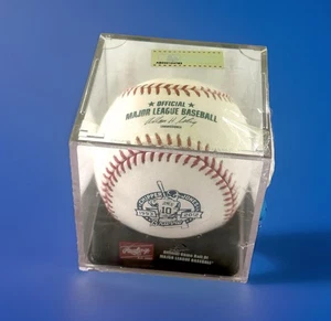 Neu in Verpackung 2012 Chipper Jones Logo Baseball Ruhestand Braves offiziell Rawlings versiegelt - Bild 1 von 3