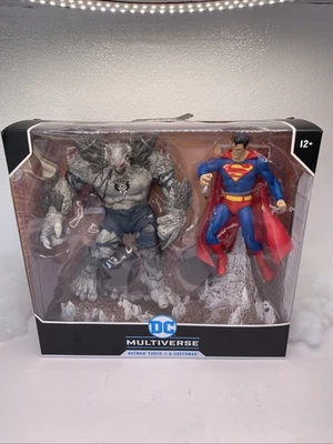 Juguetes DC Multiverse BATMAN EARTH & SUPERMAN McFarlane nuevos sellados Foto 1 de 4