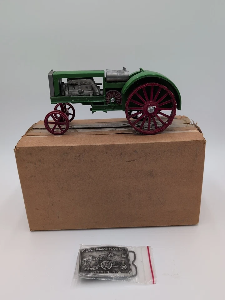 1/16 Farm Toy Rock Island Co. HEIDER "D"  9-16 Tractor  - Image 1 of 4