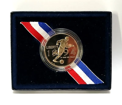 1994-P~World Cup Soccer Commemorative  Half Dollar~Clad Proof - Image 1 of 4
