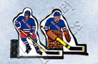 NHL New York Rangers 1979-87 dark PEEL-OFF vinyl decals Coleco compatible