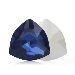 100pcs 12mm Glass Crystal Rhinestone Color Fat Triangle Strass Jewels stones