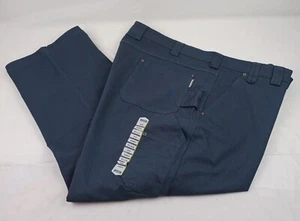 Duluth Flex Fire Hose Carpenter Pants 48x30 Mens Relaxed Fit Big & Tall Gray - Picture 1 of 10