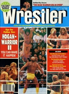 HULK HOGAN/ULTIMATE WARRIOR The Wrestler Wrestling Magazine August 1990 - Picture 1 of 1