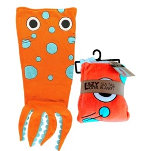 Sea Monster Tail Fleece Sofa Beach Blanket Kids Adult Blanket Bedding Throw Gift - Picture 1 of 5