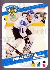 2013-14 Finnish Suomi Leijonakortit #100 Tuukka Mantyla