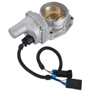 90mm Drive By Wire Throttle Body With Harness Wire For 12605109 Gold LS3 LS7 L99 - Picture 1 of 8
