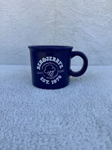 BEN & JERRY'S Ceramic Coffee Mug Made In The USA Large Dark Blue In Color - Picture 1 of 6