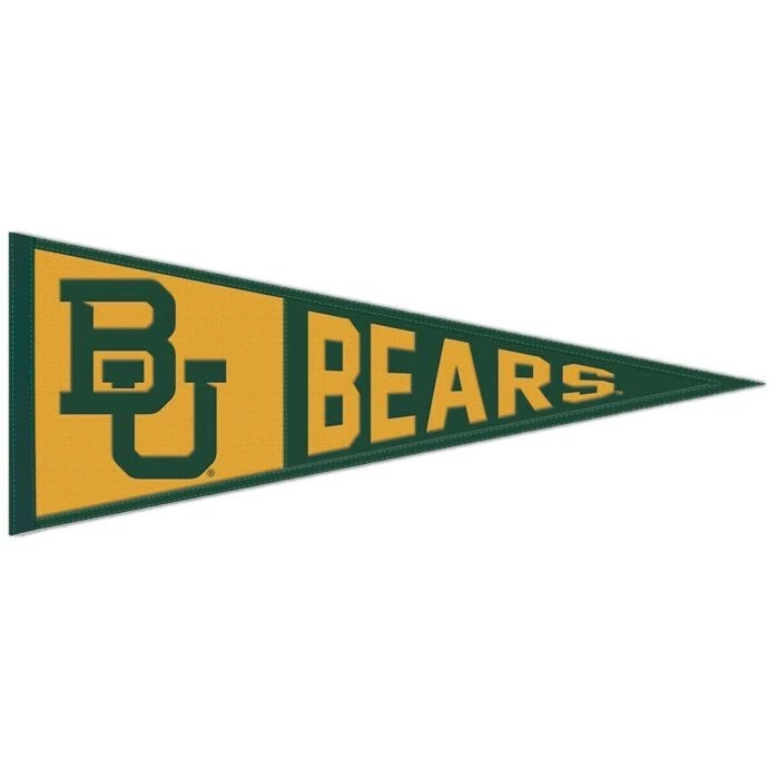 Baylor Bears NCAA Embroidered Wool 13" X 32" Pennant - Image 1 of 1