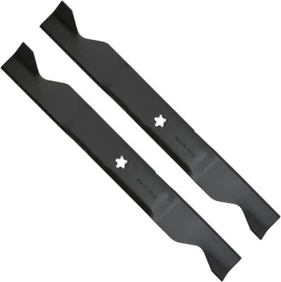 2 Blade Mulching Set For 46" Deck Poulan Craftsman Husqvarna Riding Mower 561739 - Image 1 of 4