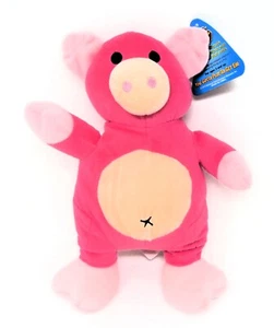 Sugar Loaf 14" Pink Pig Piggy Stuffed Animal with Tan Belly & Snout - Picture 1 of 1