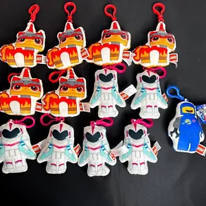 Huge Lot Of (13) Lego Movie Plush Clip Keychain - Picture 1 of 12