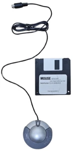 Ufo Maus seriell - Rarität - Modell HMT-983PS - PS/2 Anschluss - mit Diskette - Bild 1 von 2