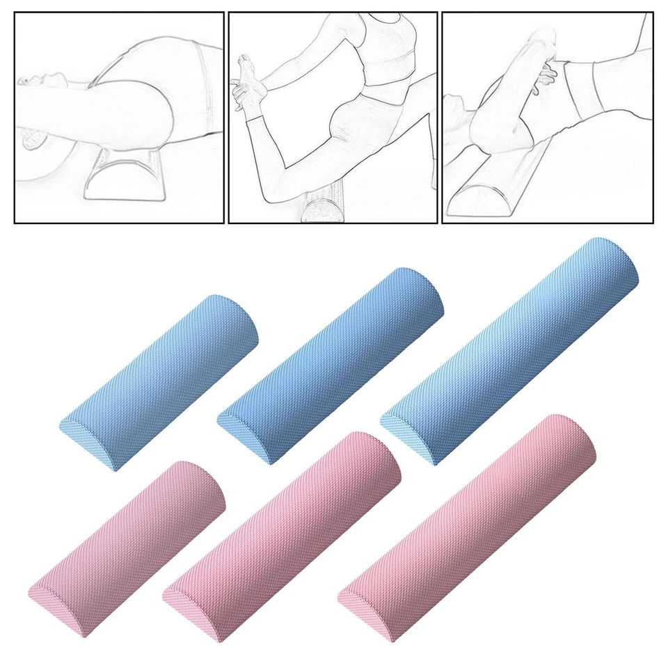 Half Round EVA Foam Roller Non-Slip Yoga Block for Pilates - image 1 of 1