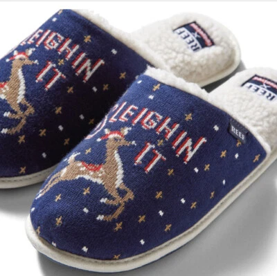 REEF X TIPSY ЭЛЬФОВ женщин SLIGHIN'IT тапочки Sz. 7 НОВЫЙ CI6535 - Изображение 1 из 4