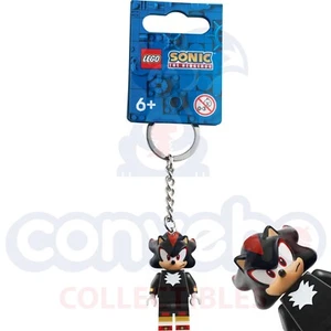 LEGO 854302 Shadow the Hedgehog Keyring Sonic Movie New Cute Boy Girl Gift Idea - Picture 1 of 4
