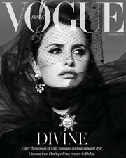 Vogue Arabia November 2021 Penelope Cruz Divine Dubai New Magazine 11/21