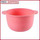 400ml Silicone Wax Warmer Bowl Hair Remove Waxing Heat-resisting Pot (Pink)
