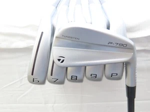 Used TaylorMade P-790 Iron Set 5-PW MMT 65 Regular Flex Graphite Shafts P790 - Picture 1 of 8