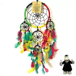 Atrapasueños - atrapasueños multicolor para habitación infantil - indio nativo americano - Imagen 1 de 4