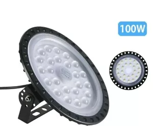 UFO LED High Bay Light 100 watt Low Bay Warehouse Industrial Light - Picture 1 of 1