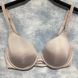 Hanes Bra Gray Lavender Soft Cup 36D Style 3353 Wide Strap - Picture 1 of 10