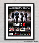 Mafia II PS3 XBOX 360 PC Glossy Promo Ad Poster Unframed G5224