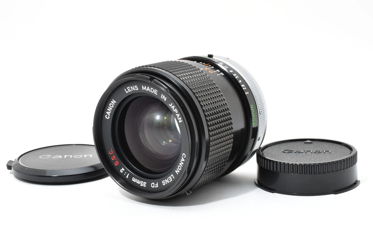 Canon FD 35mm f/2 Camera Lenses for sale | eBay