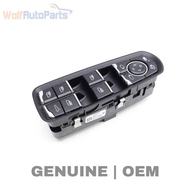 2015-2024 PORSCHE MACAN 95B - Front LEFT DOOR Master Window / Mirror Switch - Image 1 of 4