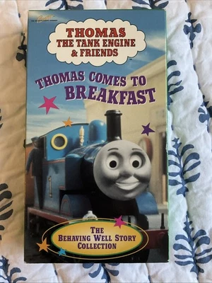 Thomas the Tank Engine & Friends - Thomas Comes To Breakfast (1999 Black Tape) - Image 1 of 3