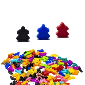 Classic Meeple Figures Female Small Size for Board Games - Board Game Accessory - Picture 1 of 102