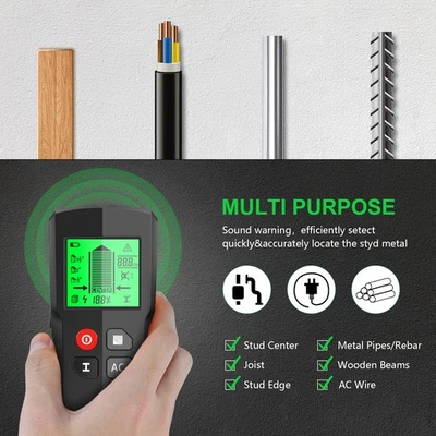 Multifunctional Stud Finder Wall Scanner Electronic Stud Detector Metal Detector - Bild 1 von 4